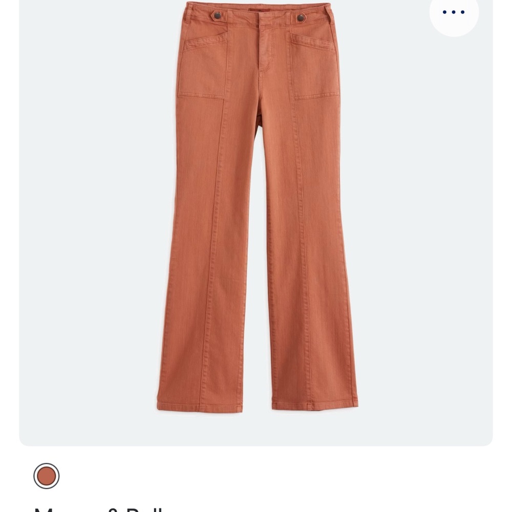 Women's Orange Jeans Mason $Bell Stich fix - Picture 4 of 6